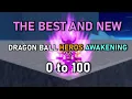 THE NEW BEST DRAGON BALL GAME DBZ HEROS AWAKENING O to 100