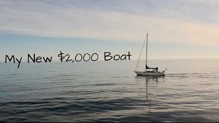 Boat Tour of my $2,000 Long Distance Sailboat
