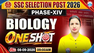 SSC Selection Post 2026 | SSC Biology Marathon | Biology One Shot | Biology By Bhawna Ma'am