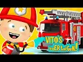 Lagu Brandweerauto Bouwen met Vito - Met Sirene en Geluid! - Pretlettertjes Vito's Voertuigen