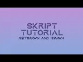Skript tutorial - Setspawn and Spawn
