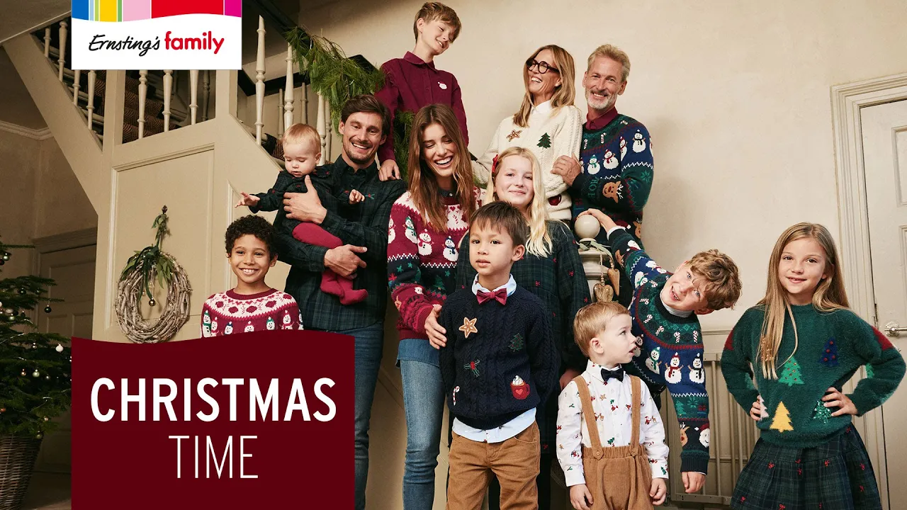 Ernsting's family — Ernsting's family - Christmas Sweaters (YouTube video ad)
