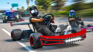I Took My GoKart on the Highway