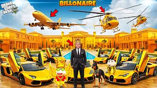 Franklin And Shinchan Becomes Billionaire in GTA 5! Bangla Gameplay