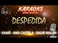 Download Lagu DESPEDIDA - XAMÃ ft ANA CASTELA, SALVE MALAK | KARAOKE com letra rolante PLAYBACK INSTRUMENTAL