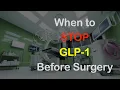 Do You Need to STOP Your GLP-1 Before Your Orthopedic Surgery