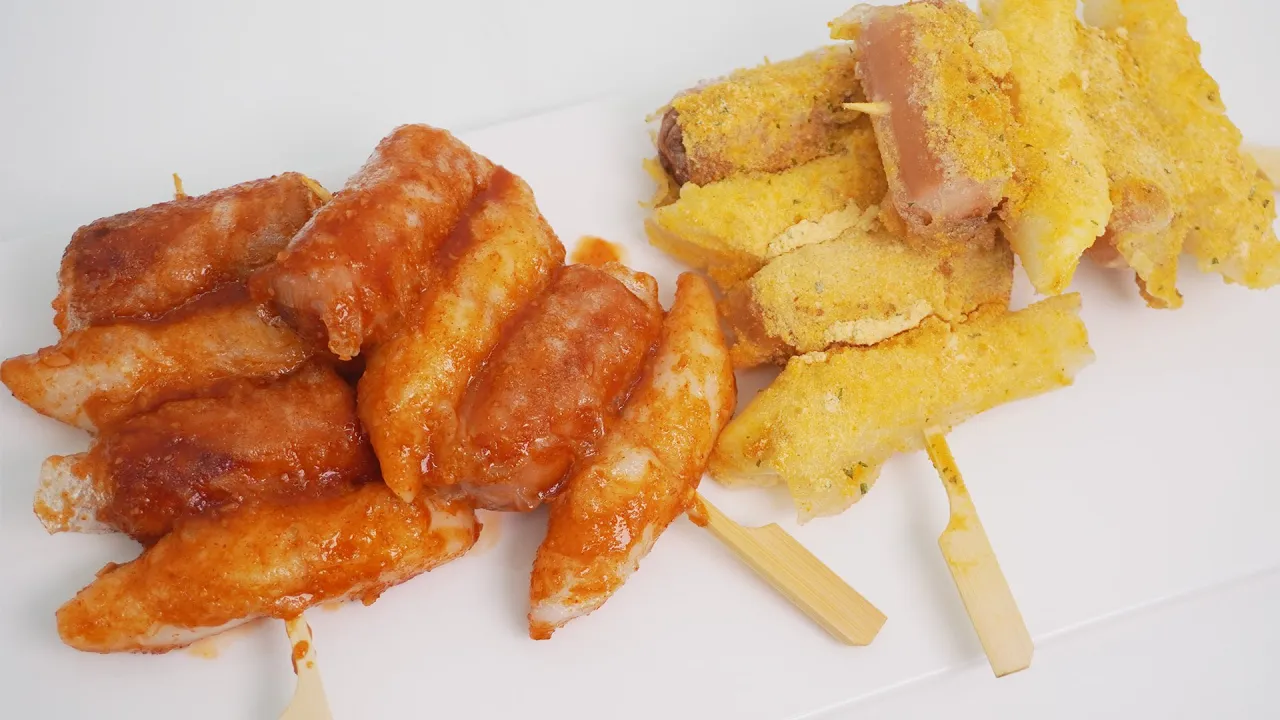 라이스페이퍼 소떡소떡