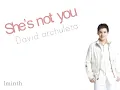 David Archuleta - She's Not You w/lyrics on screen