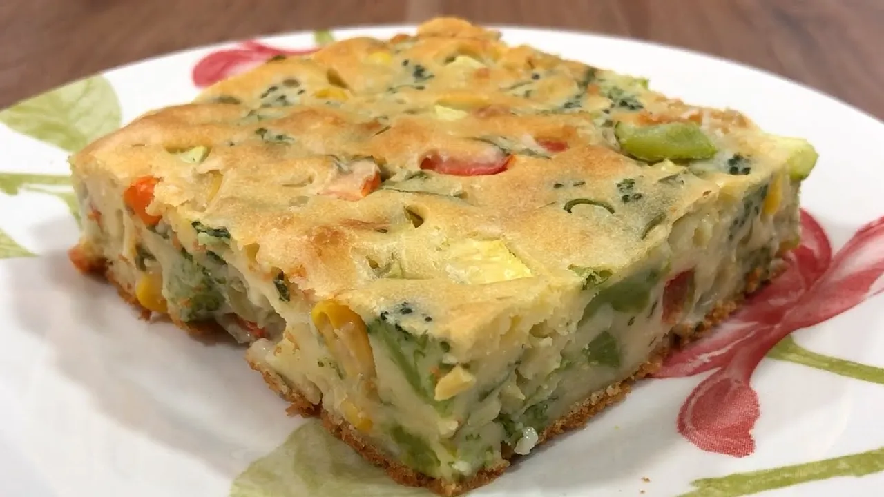 TORTA SALGADA  FEITO A MÃO | TUDO JUNTO E MISTURADO | SABOR PIZZA | MUITO FÁCIL | RECEITAS DA CRIS