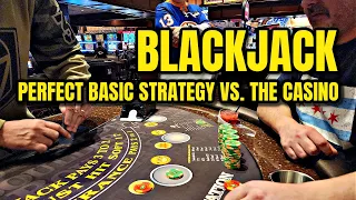 Blackjack - 1 000 VS Vegas Using Perfect Basic Strategy