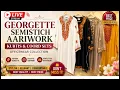 26 8699943379 GEORGETTE AARIWORK KURTIS COORD SUITS BEST PRICED COLLECTION