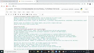 Python Lectures for Beginners Lecture 6