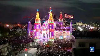 vailankanni festival 2014 hd video flag hoisting part 1 u0026 part 2