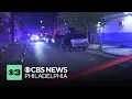 Two people in critical condition after being shot in a car in North Philadelphia police say