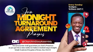 Midnight Turnaround Agreement Prayer SHOUT DOWN THE BARRIERS
