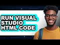 How to Run Visual Studio Html Code updated