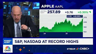 Jim Cramer urges investors not to listen to Jefferies downgrade of Apple