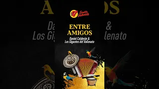 Entre Amigos, Daniel Calderón & Los Gigantes Del Vallenato, Video Letra - Sentir Vallenato