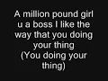 Fuse ODG - Million Pound Girl (lyrics)