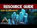 Ark Fjordur - Resource Guide