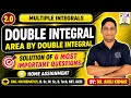 DOUBLE INTGRAL AREA BY DOUBLE INTGRATION DOUBLE INTEGRATION EXAMPLES ENGINEERING MATHEMATICS