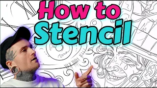 Tattoo Experience How I make a Stencil 10K SUBS