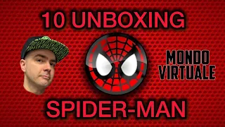 10 UNBOXING SPIDER-MAN STATUE E FIGURES - MARVEL 
