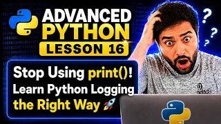 Stop Using print Learn Python Logging the Right Way