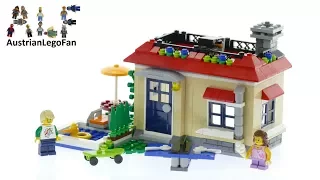 Lego Creator 31067 Modular Poolside Holiday - Lego Speed Build Review
