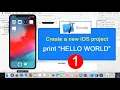 Create new protect on XCode with Swift Language and Print Hello World - part 1