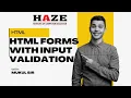 Master HTML Forms with Input Validation Beginners Guide