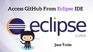 How to use GitHub From Eclipse IDE Java Techie