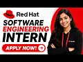 Red Hat Software Engineering Internship 2026 Final Year Students Python Bangalore Pune