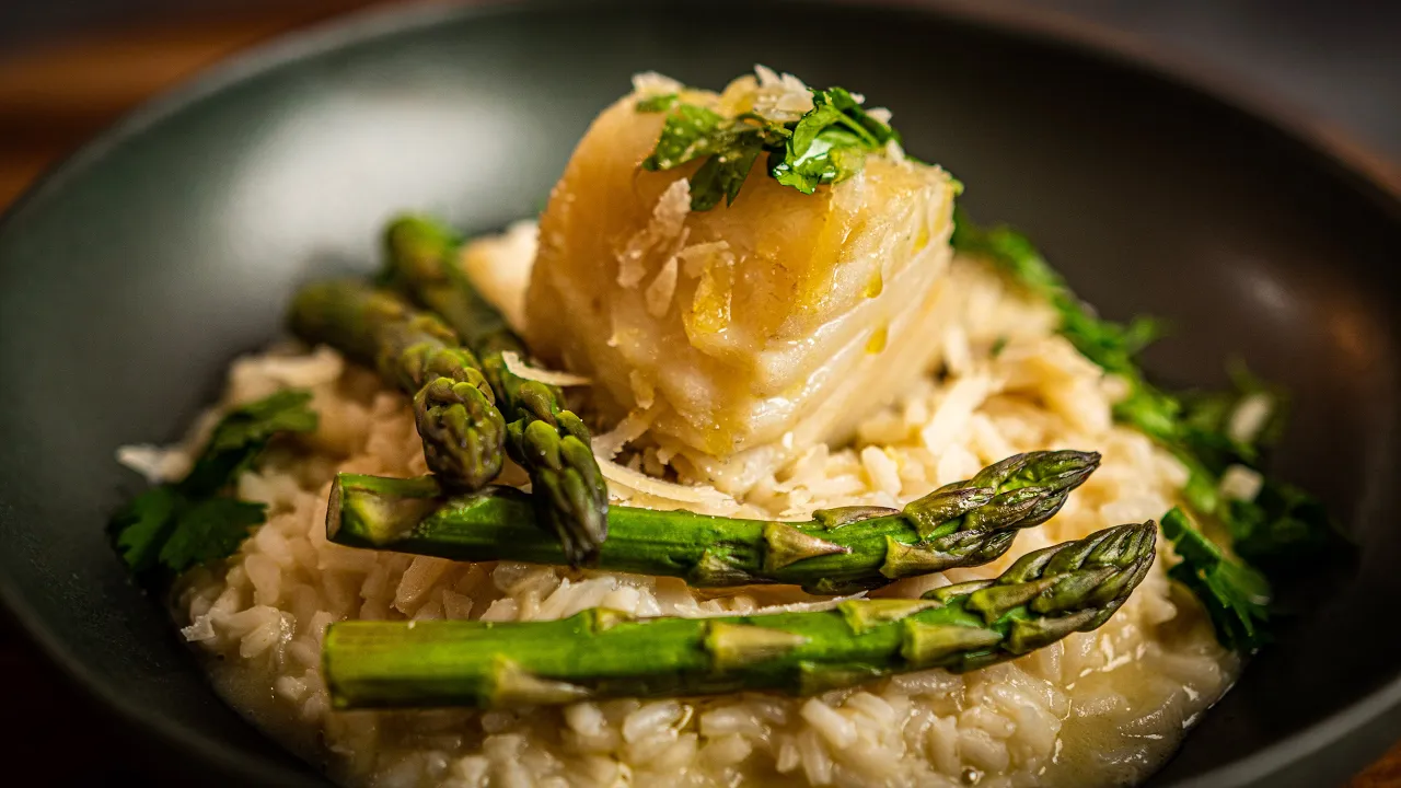 Risoto de Bacalhau espetacular!!!