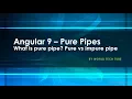 Angular Tutorial - Pure Pipes Learn Angular 9