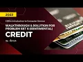 2023 CS50 - Week 6 Credit Python Solution Walkthrough Guide for Beginners By Anvea