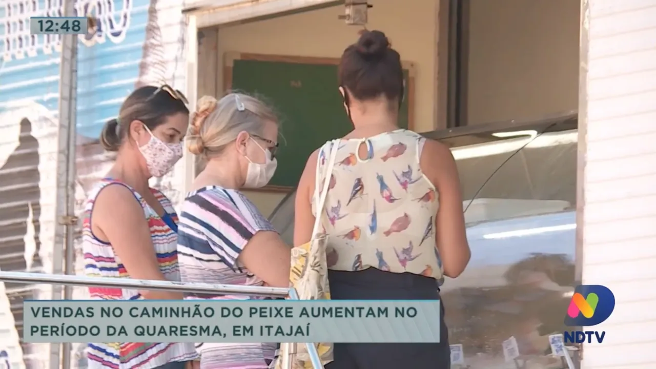Vendas no caminhão do peixe aumentam no período da quaresma