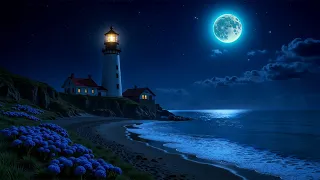 Best Ocean Wave Sounds - Healing of Stress, Anxiety and Depressive States - Melatonin Release