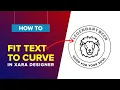 Lagu How to fit text to curve in xara designer pro