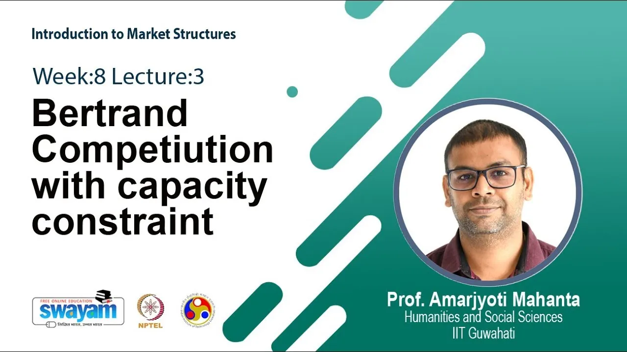 Lec 30: Bertrand Competition with capacity constraint