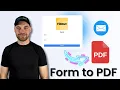 How to Generate PDFs Automatically with Fillout Forms