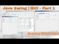 23 Java Swing GUI - Part 1