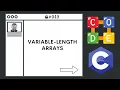 Variable Length Arrays Ep 49 C Language BootCamp