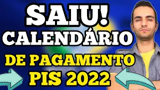 SAIU CALENDÁRIO DE PAGAMENTO ABONO SALARIAL 2022 / PIS PASEP 2020