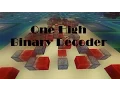 Minecraft Redstone Showcase - 1 High Binary Decoder