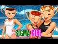 Lagu SIGMA GIRL WAR - JOIN THE SWIMMING RACE - Evil Espressona Signora | Horror Comedy Animation