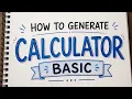 Python 1st project basic calculator