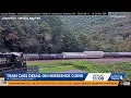 Several train cars derail on historic Horseshoe Curve in Altoon