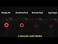 ROCKBROS Smart Bike Tail Light Brake Sensing Bicycle Rear Lights for Night Riding-Q5