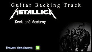Download Metallica - Seek and destroy (Guitar Backing Track) MP3